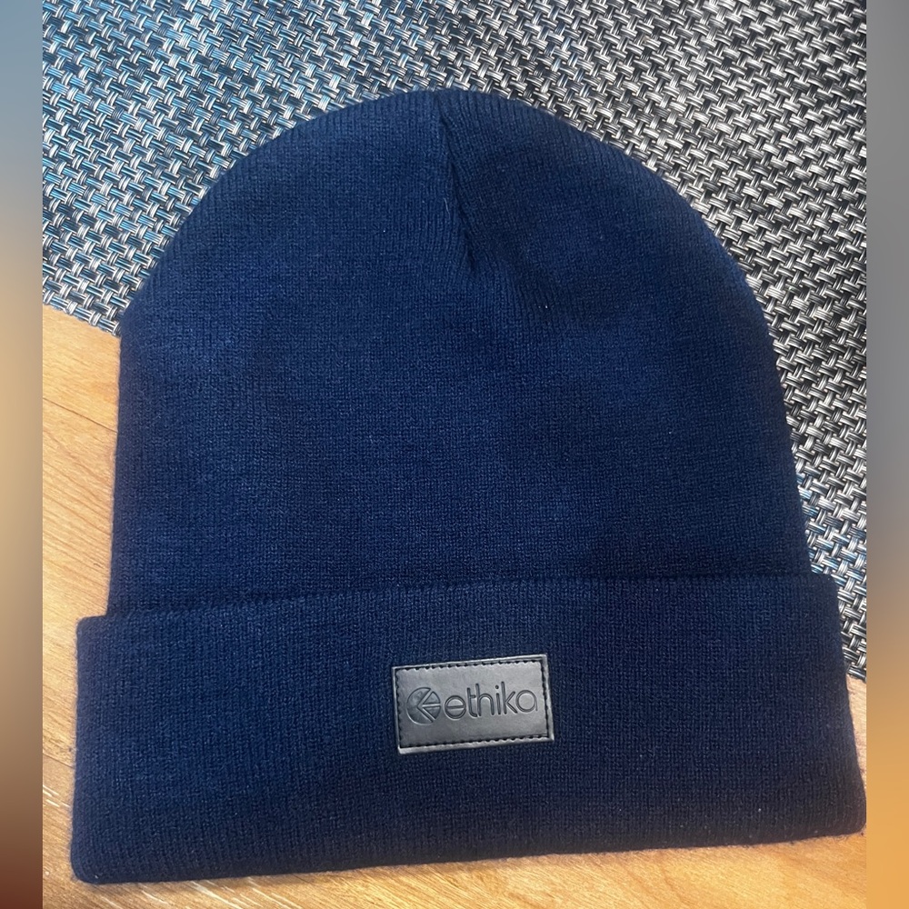 Ethik Deep Blue Knit Beanie